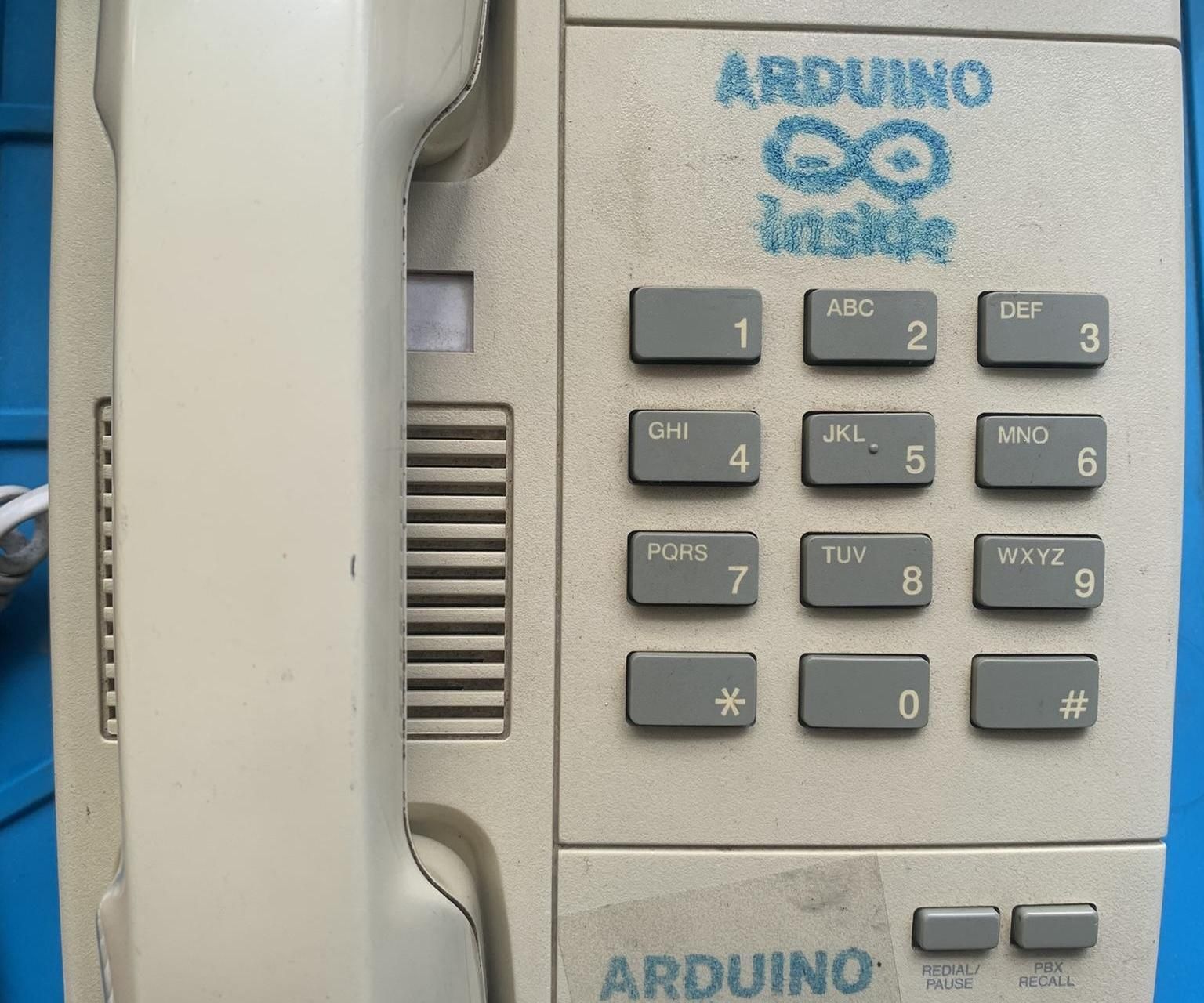 Arduino Powered Desktop Telephone