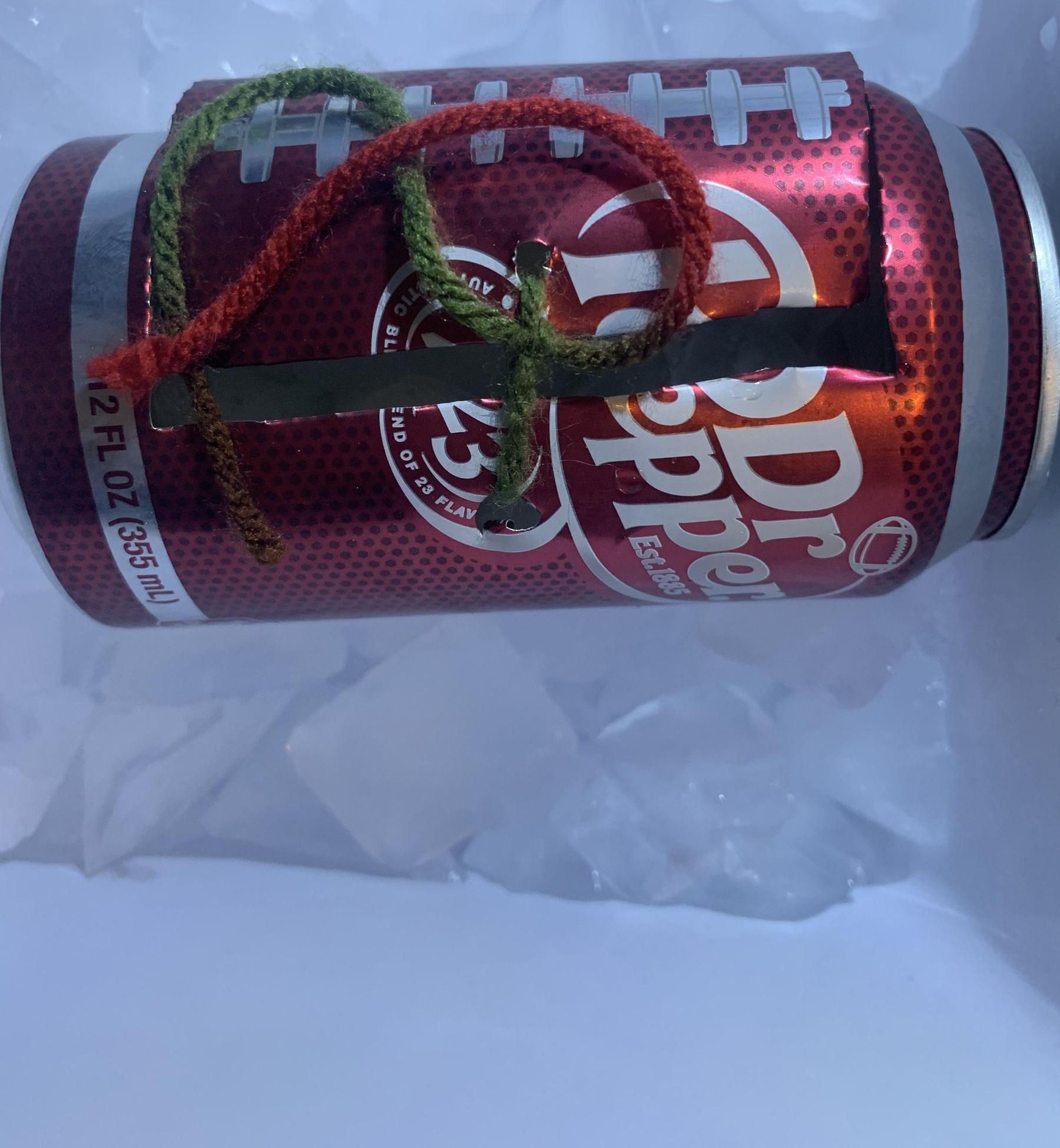 DIY Soda Can ice Cooler for Football Season Kickoff