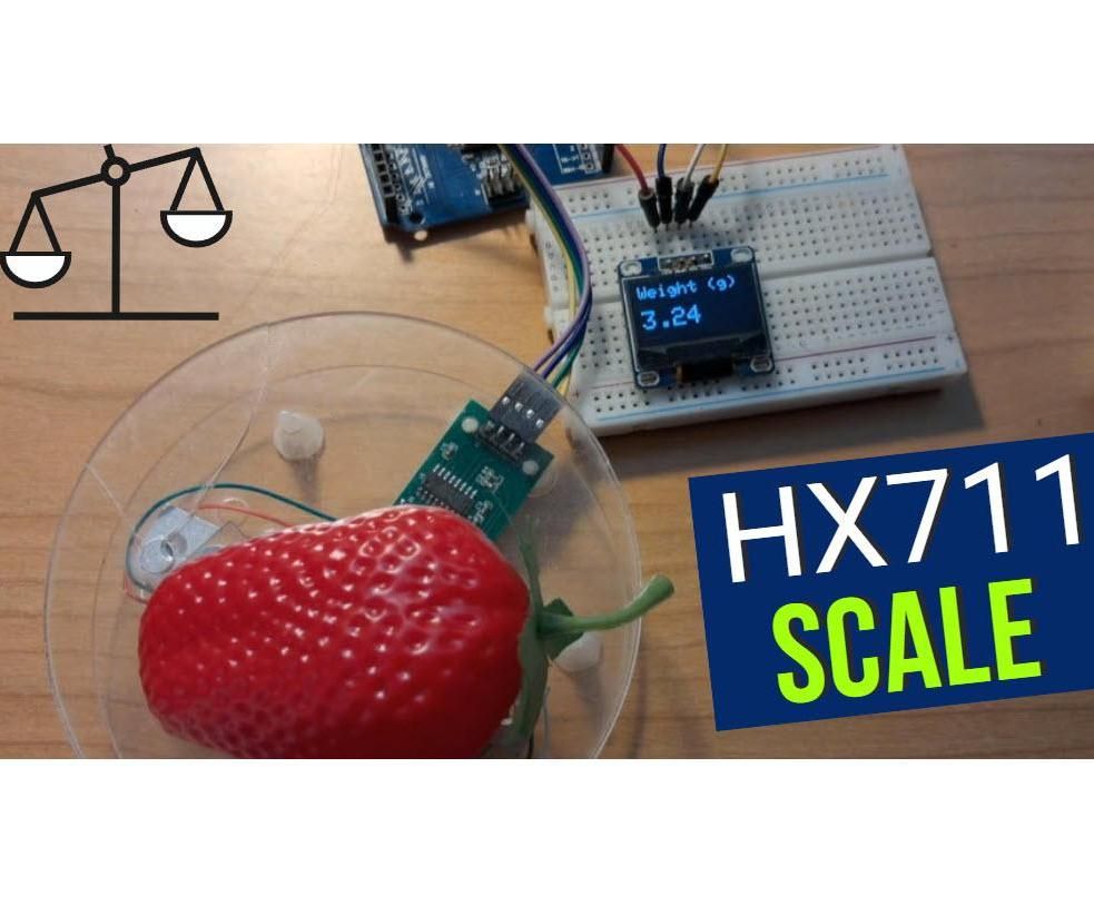Arduino Scale With HX711 Using Visuino