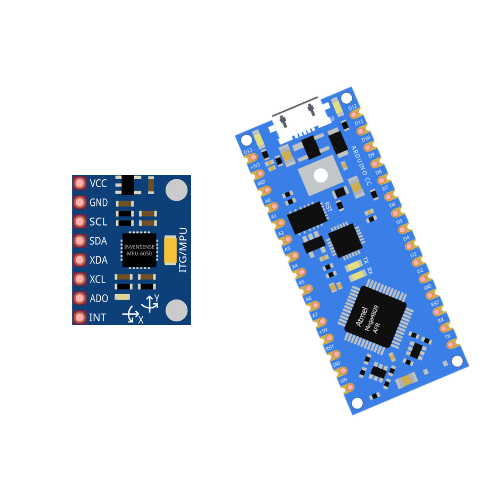 How to Connect MPU6050 to Arduino Nano Every