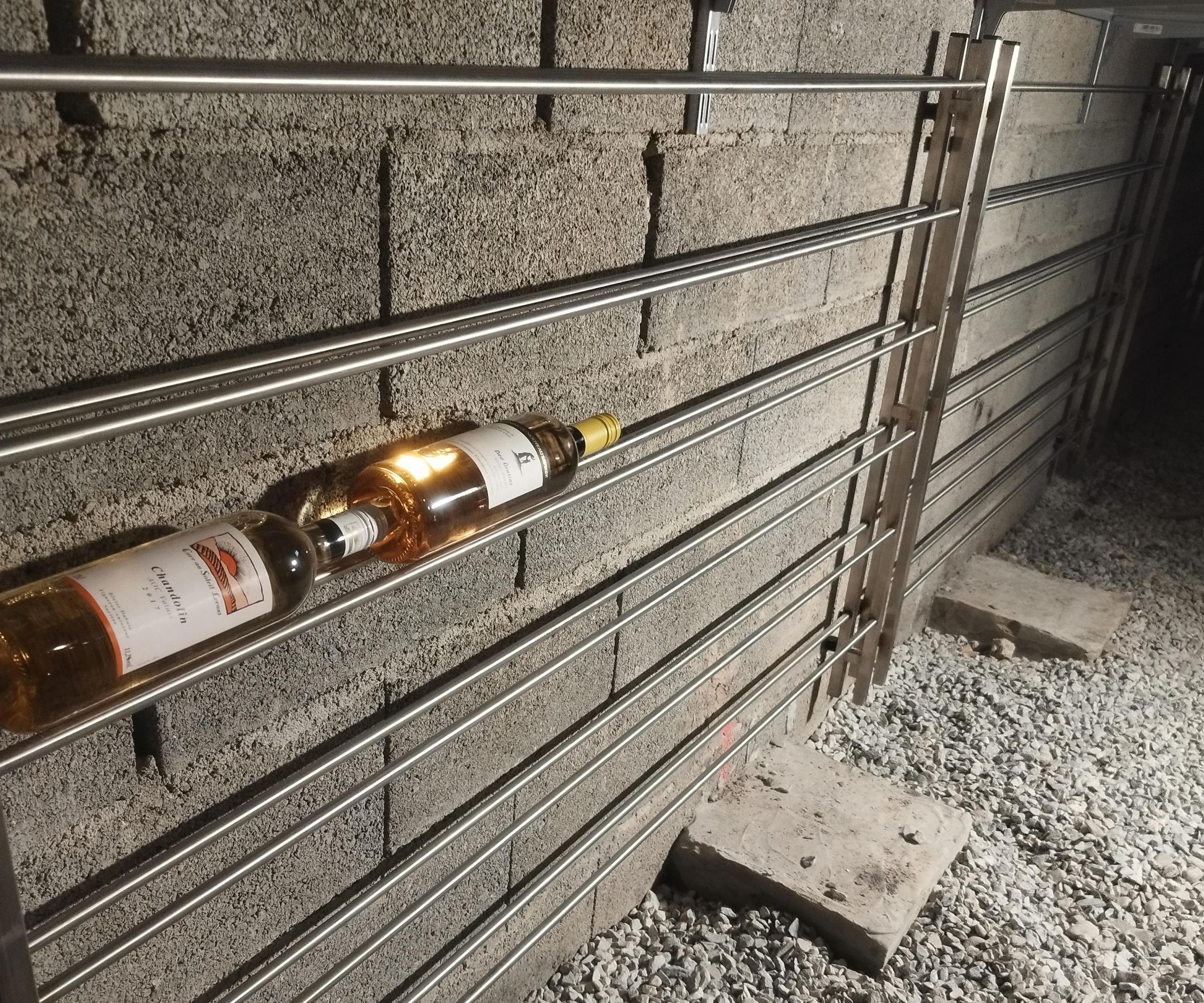 Creating a Stylish Stainless Steel Wine Rack
