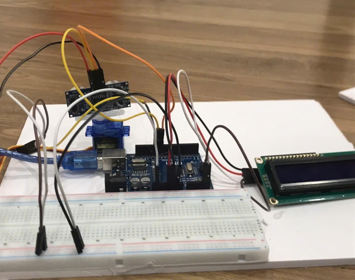 Ultrasonic Radar System