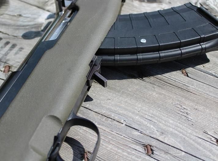 SBI SKS Magazine Release Install
