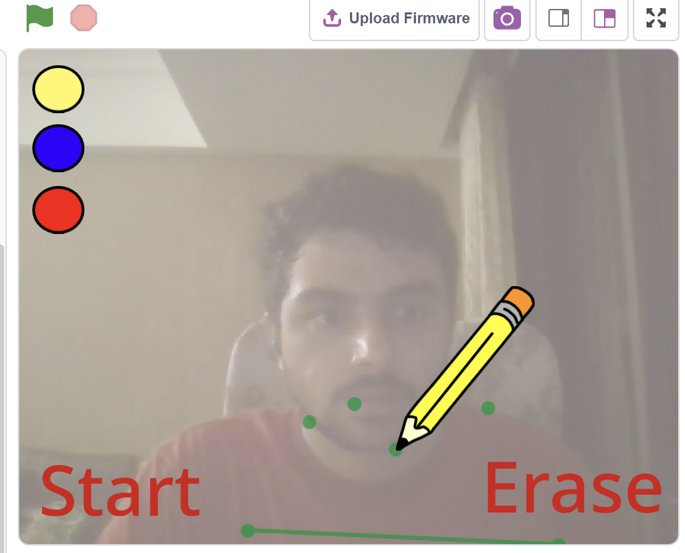Draw With Your Nose Using AI and PictoBlox