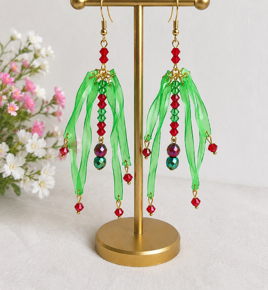 “Eco-Chic Earrings: Stylish Jewelry From Scrap Plastic”