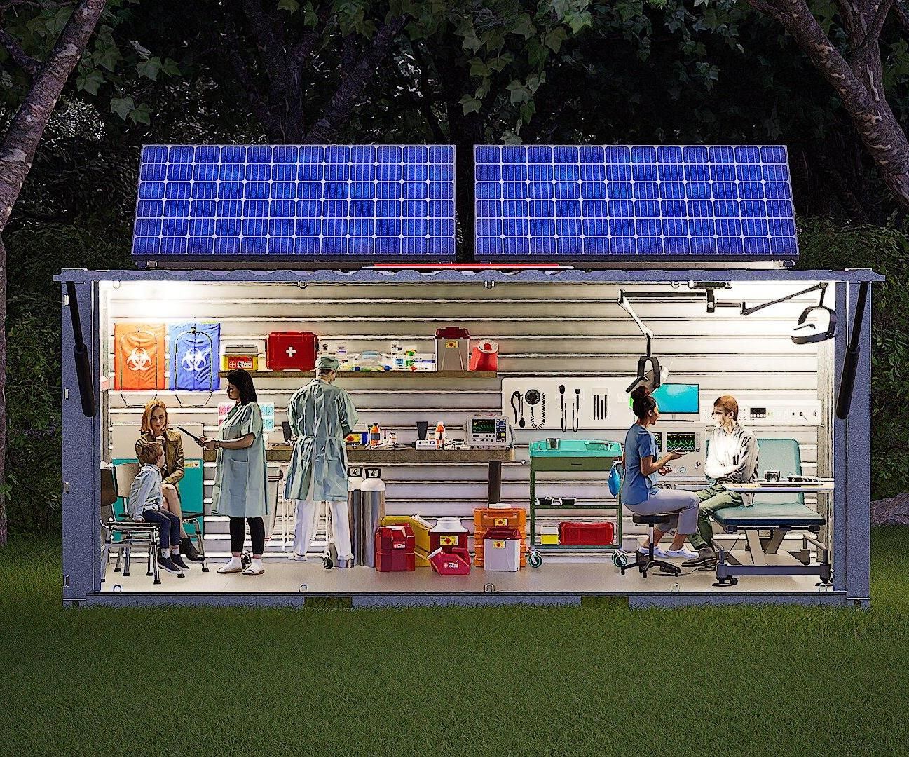 Temporary Modular Emergency Response Shelter