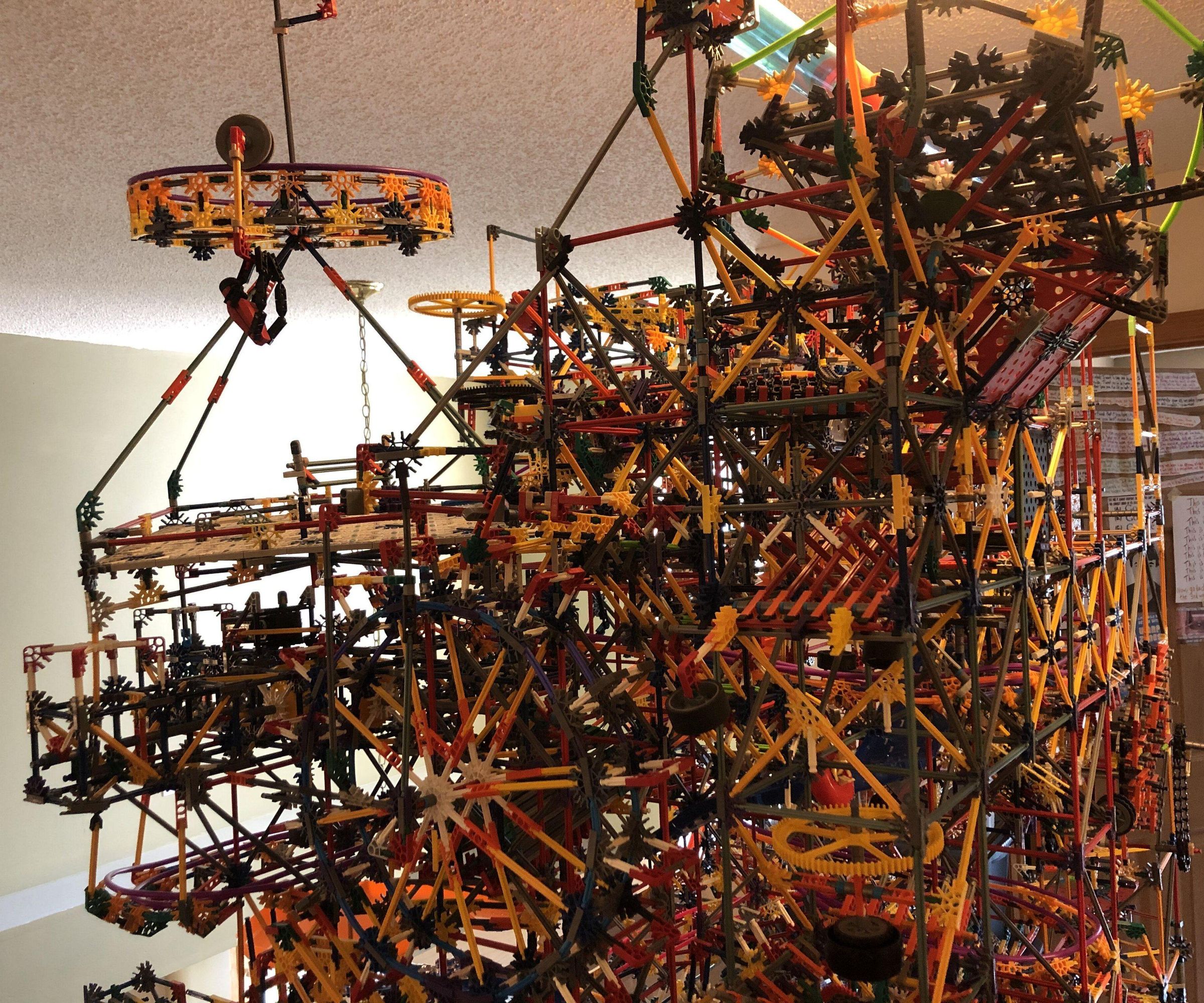 Emporium Knex Ball Machine (25+ New Elements)
