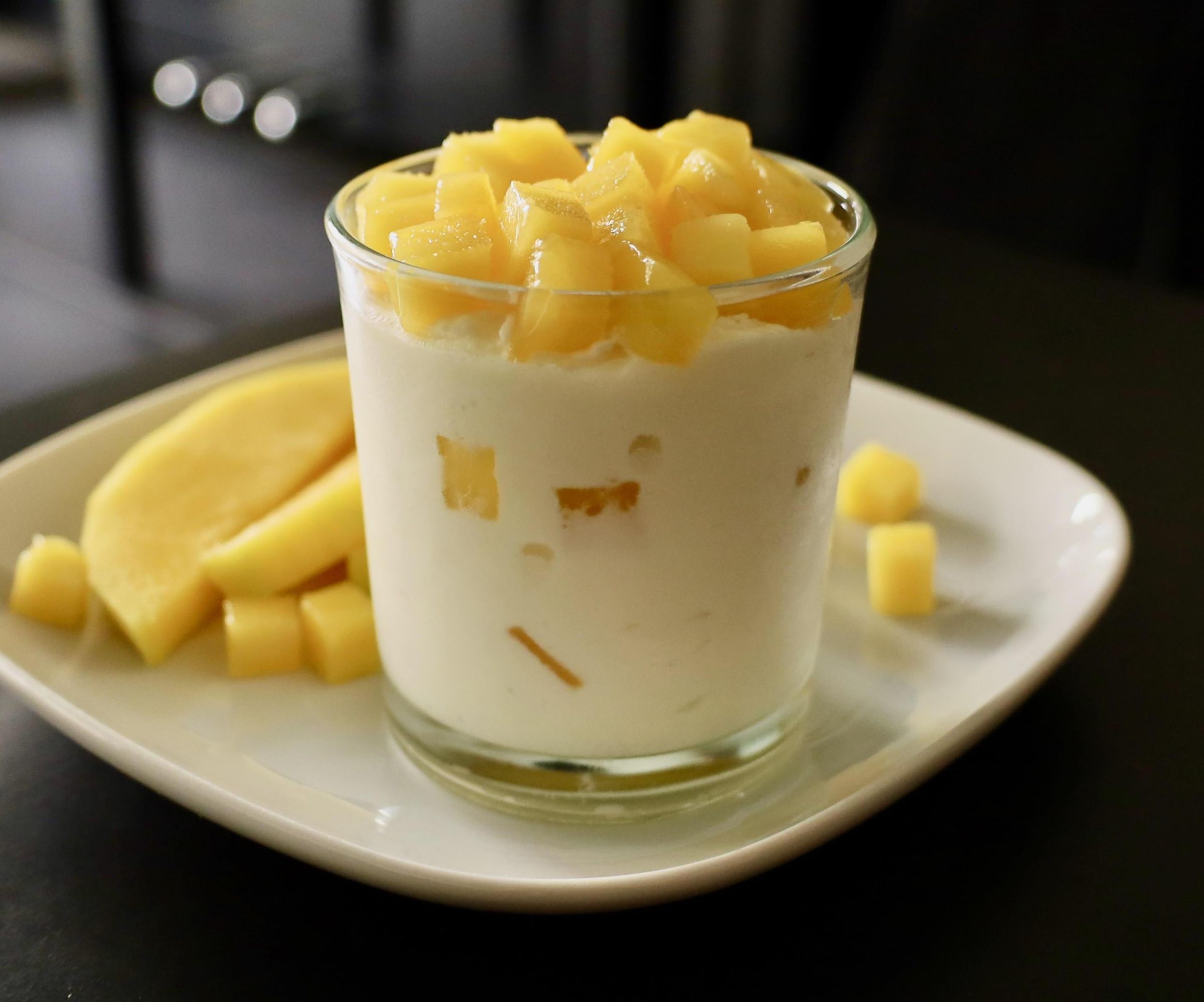 Mango Mascarpone Mousse