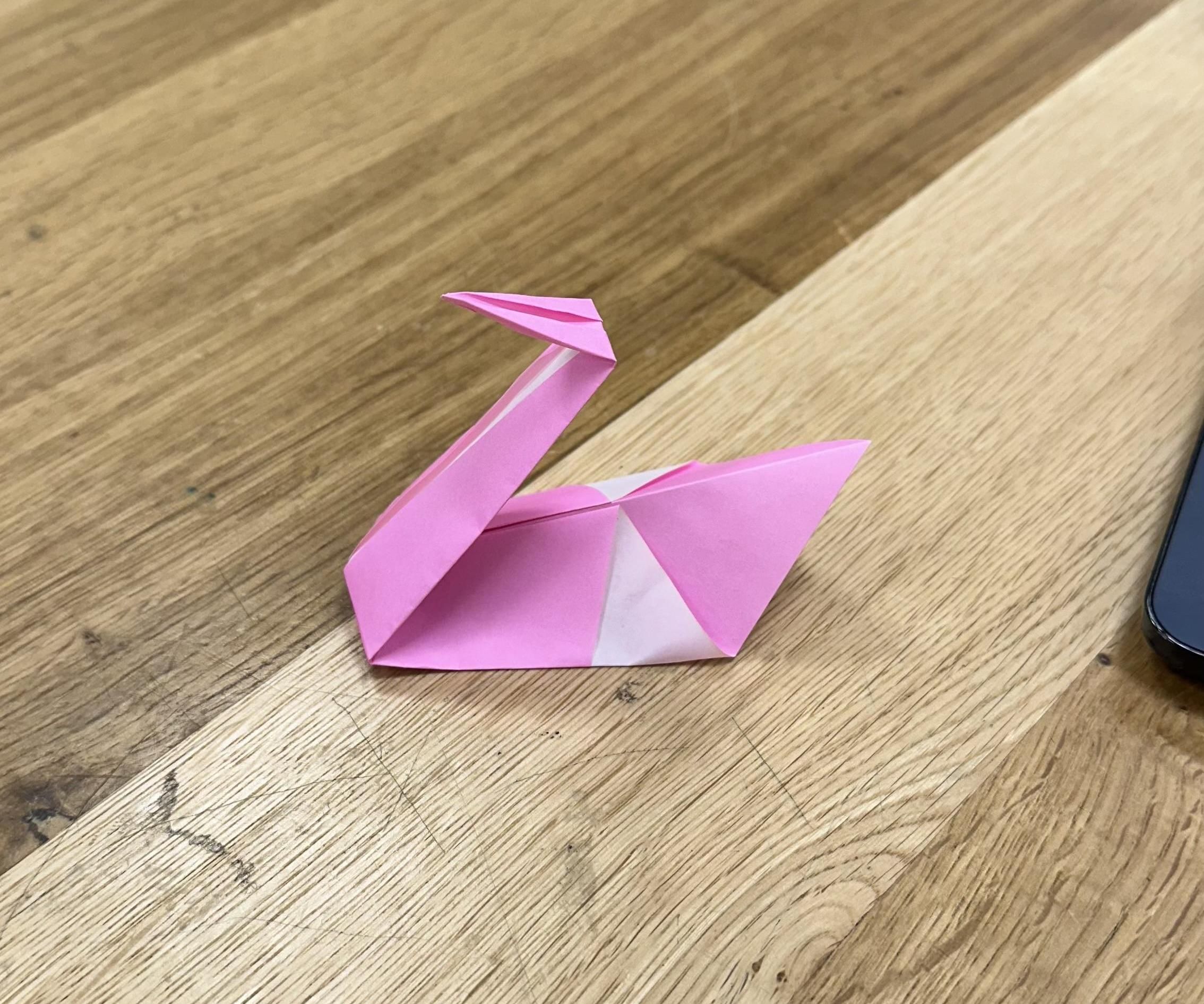 Origami Swan