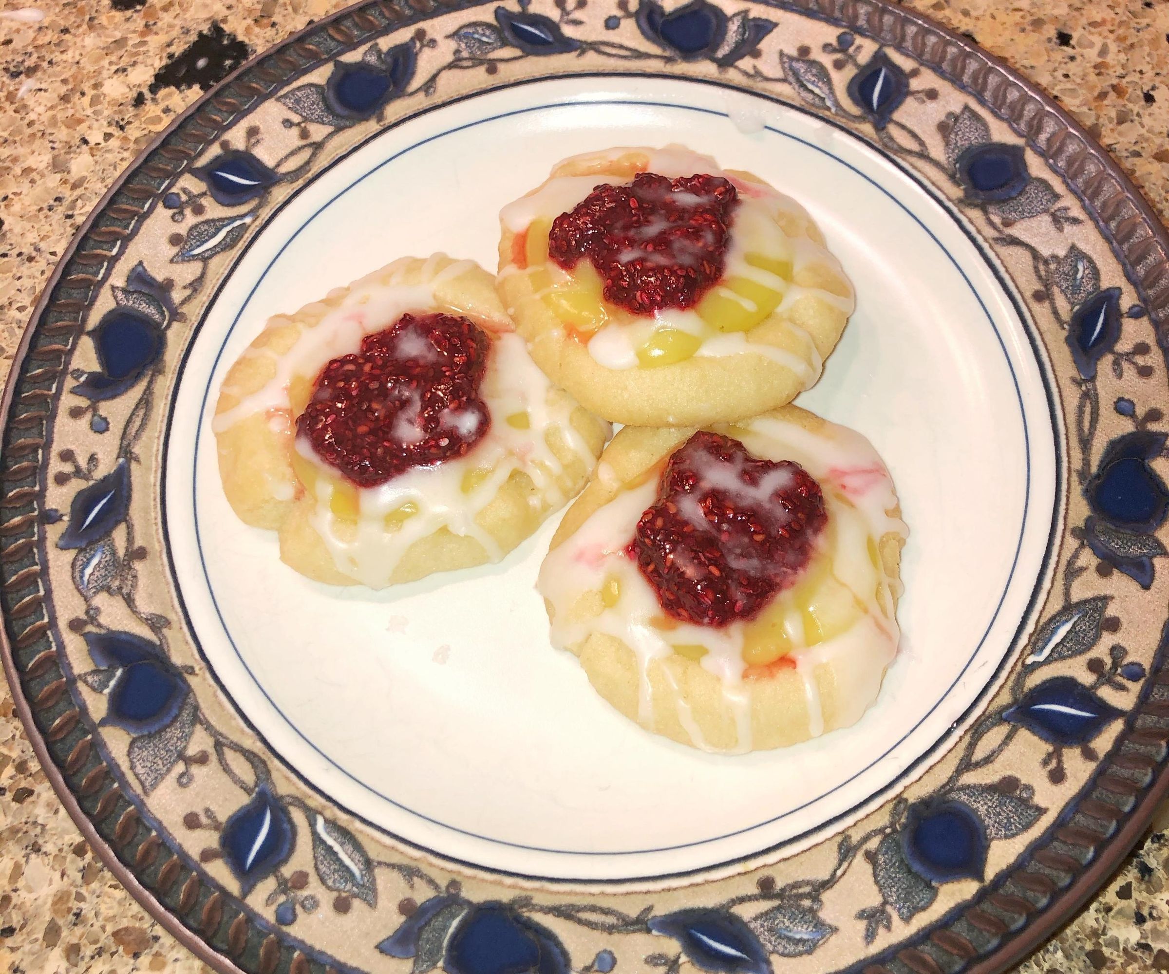 Lemon Raspberry Holiday Delights