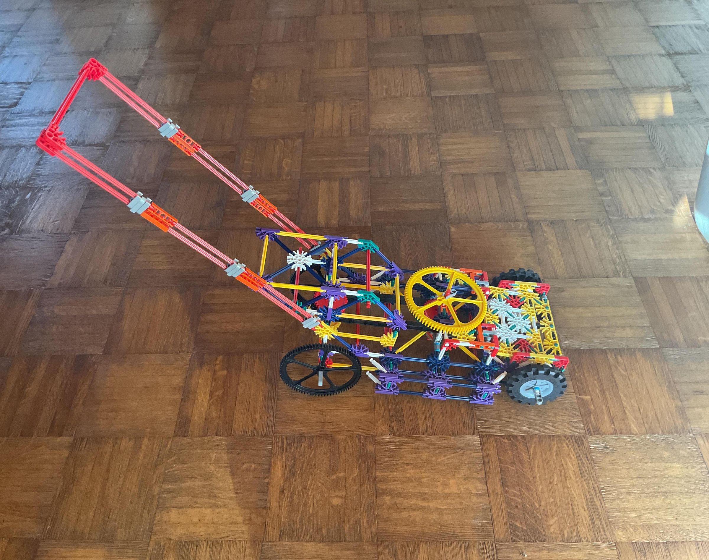 Knex Working Lawn Mower