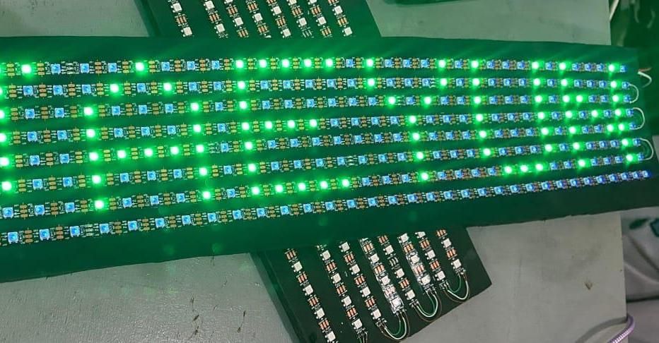 TUTORIAL RUNNING TEXT LED !