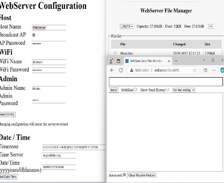Easy Home Webserver, IoT, Automation & More With ESP32-S3