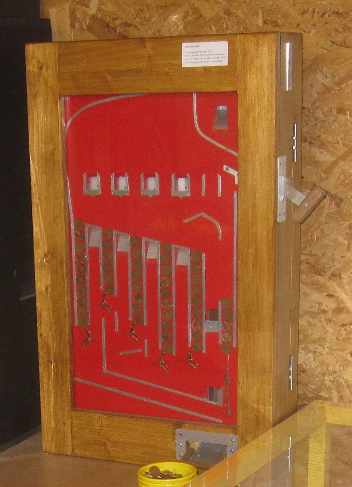 Reproduction of Bell Fruit Manufacturing Co Ltd Cascade Penny Slot Machine