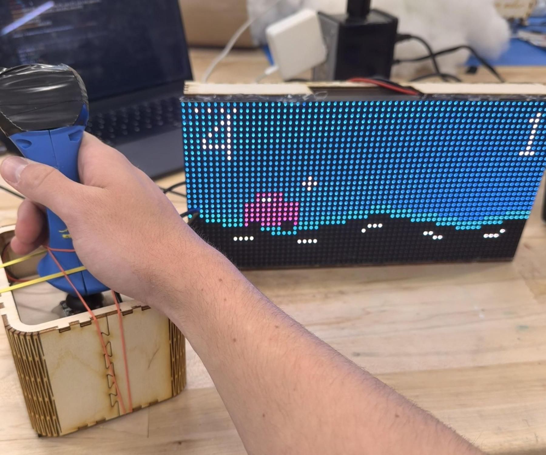 Accessible Driving Game With Haptic Feedback + Sounds
