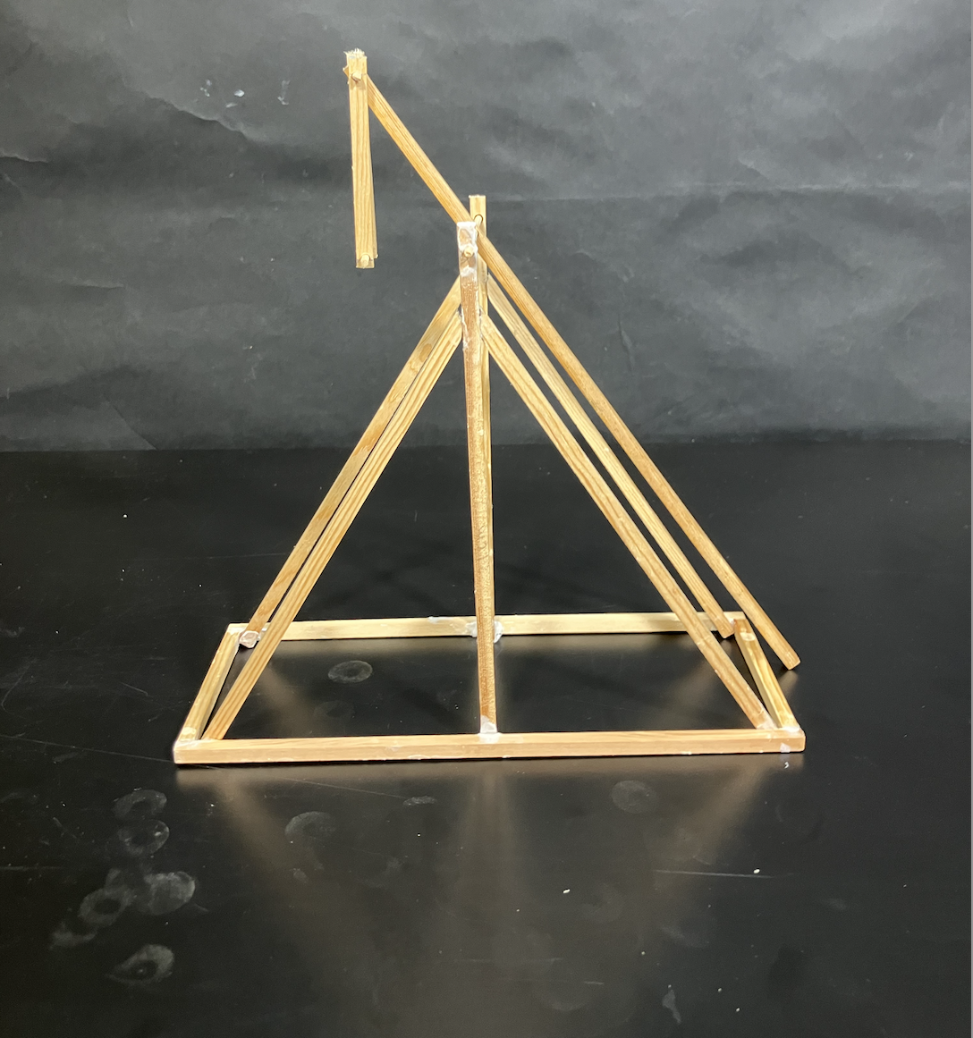 Wood Based Trebuchet