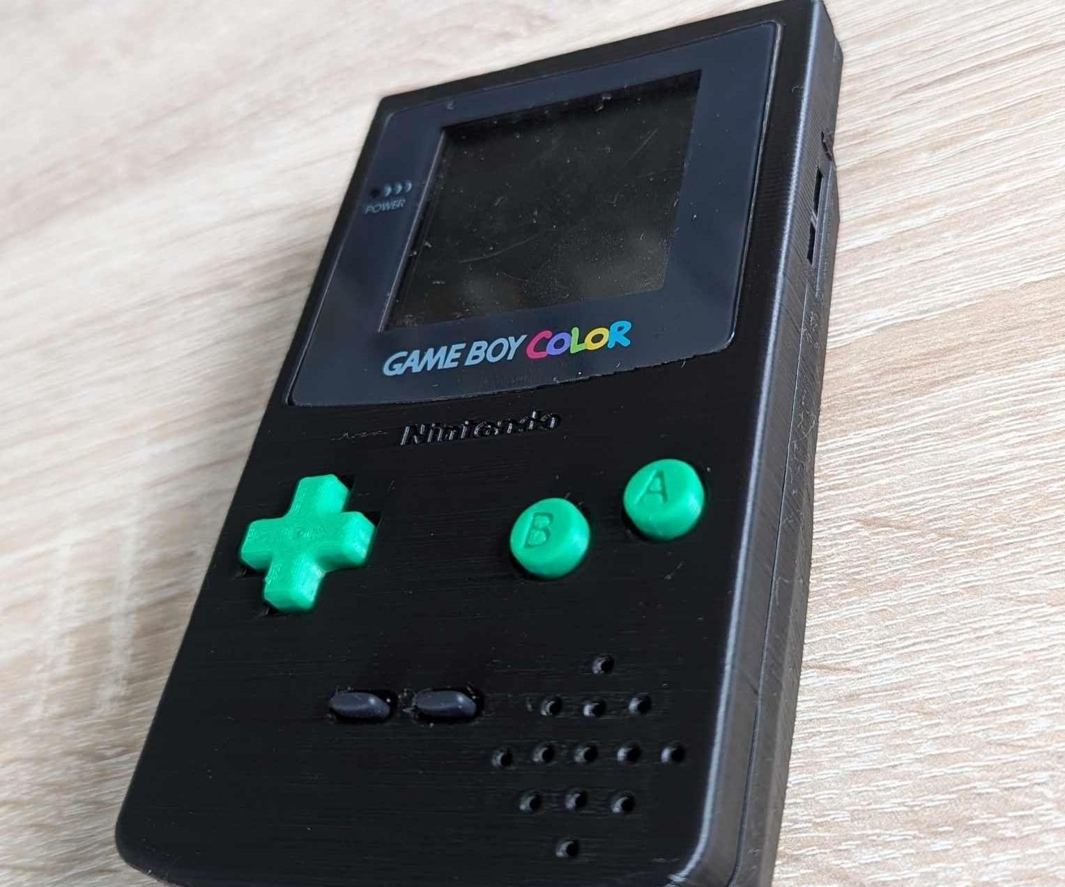 3D Printed Gameboy Color