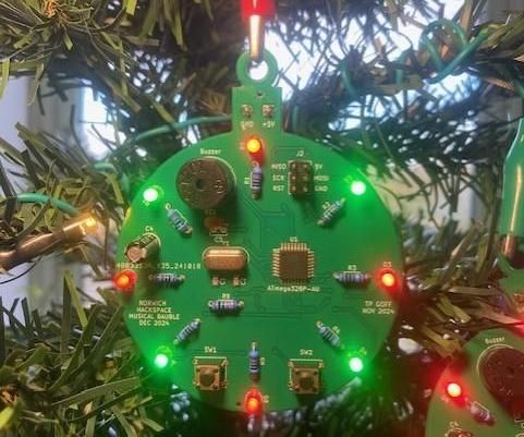 Fun Festive PCB for 2024