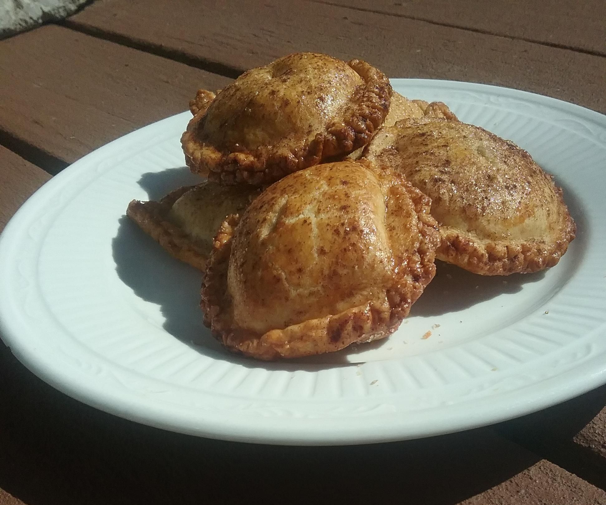 Baked Hand Pies With Peach Cream Cheese Filling