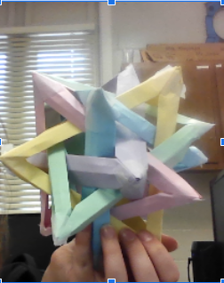 Cool Origami Tetrahedron