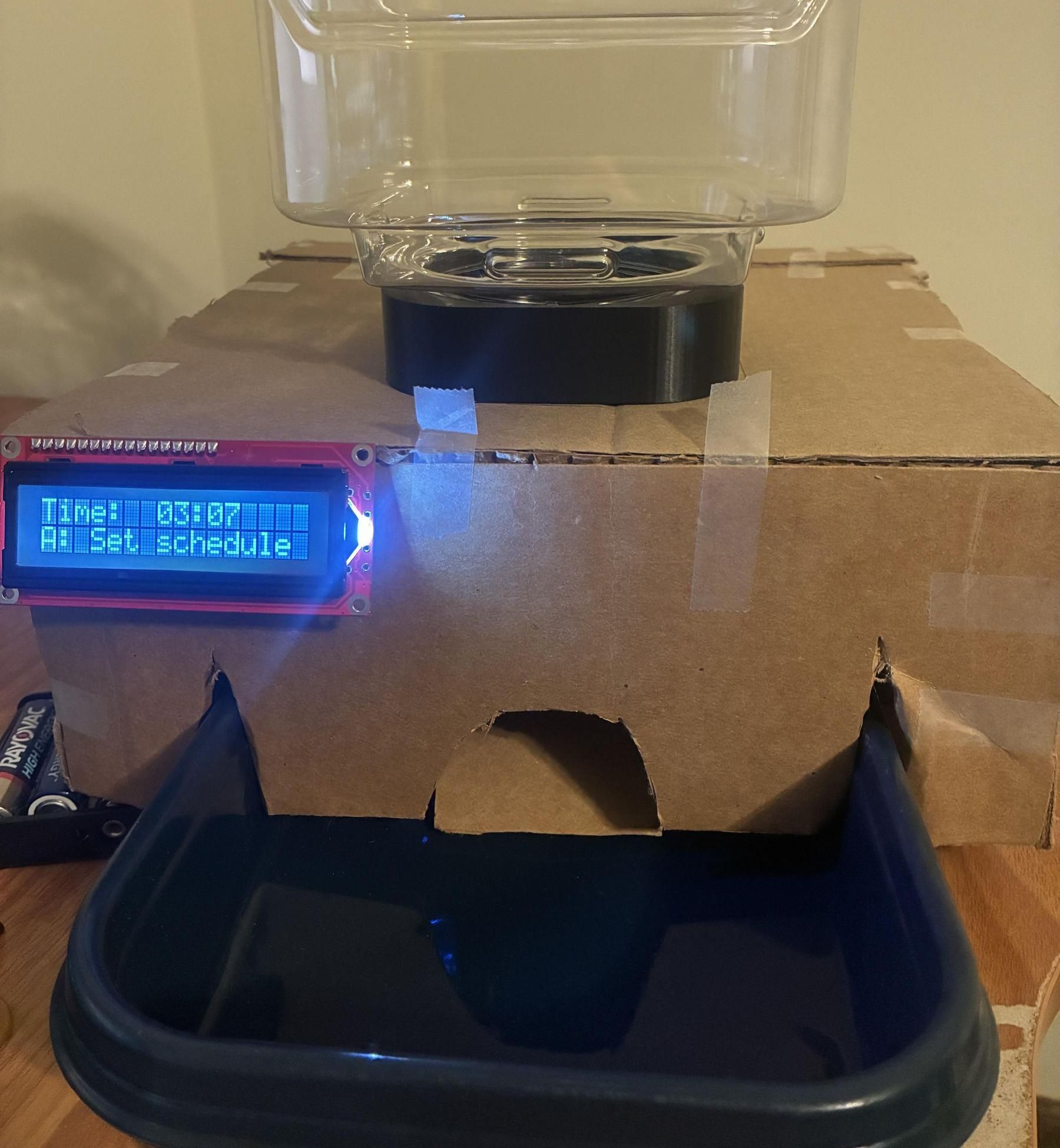 Arduino Powered Pet Feeder - Team 10A