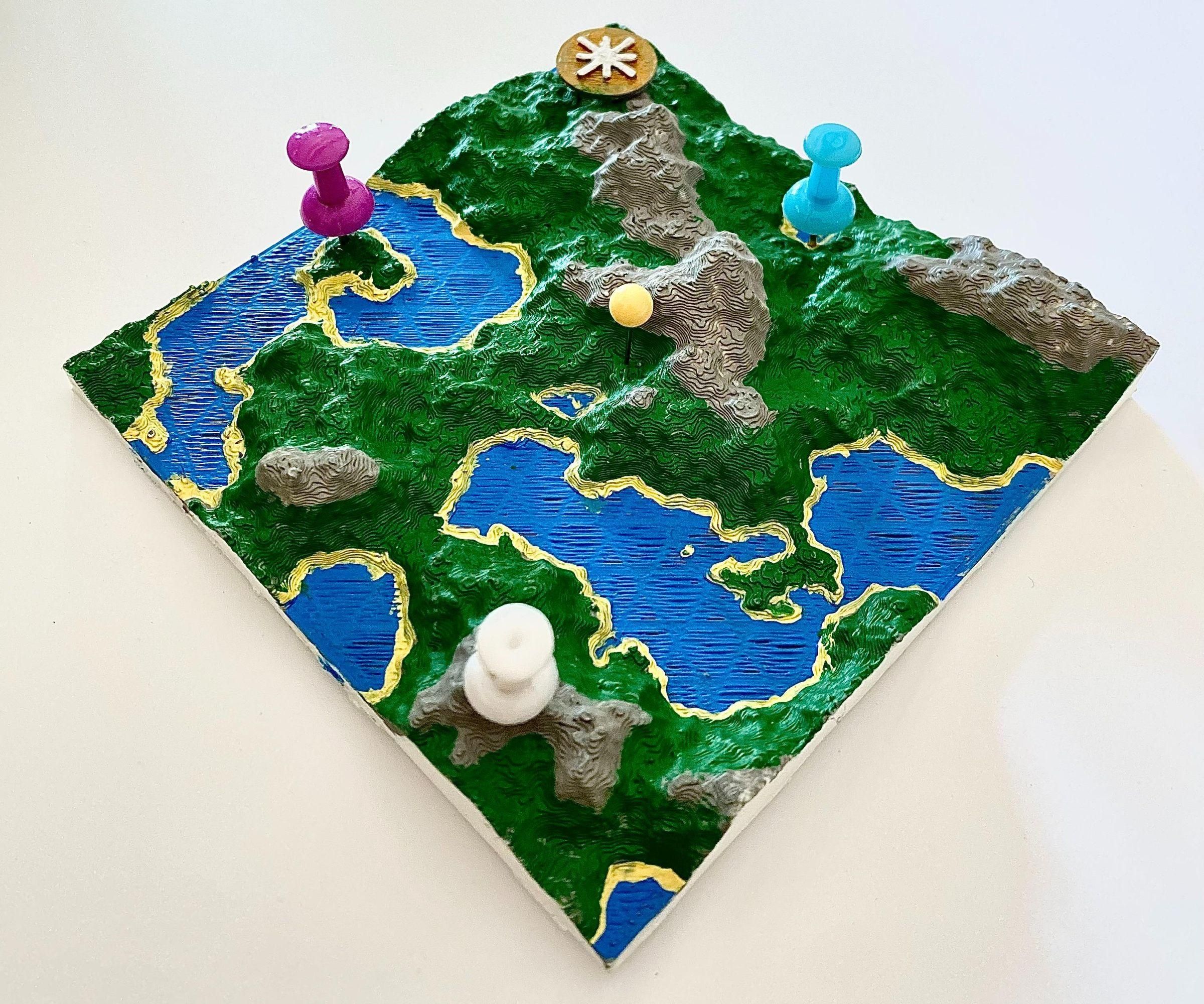 Procedurally Generated 3D Terrain for Tabletop Gaming