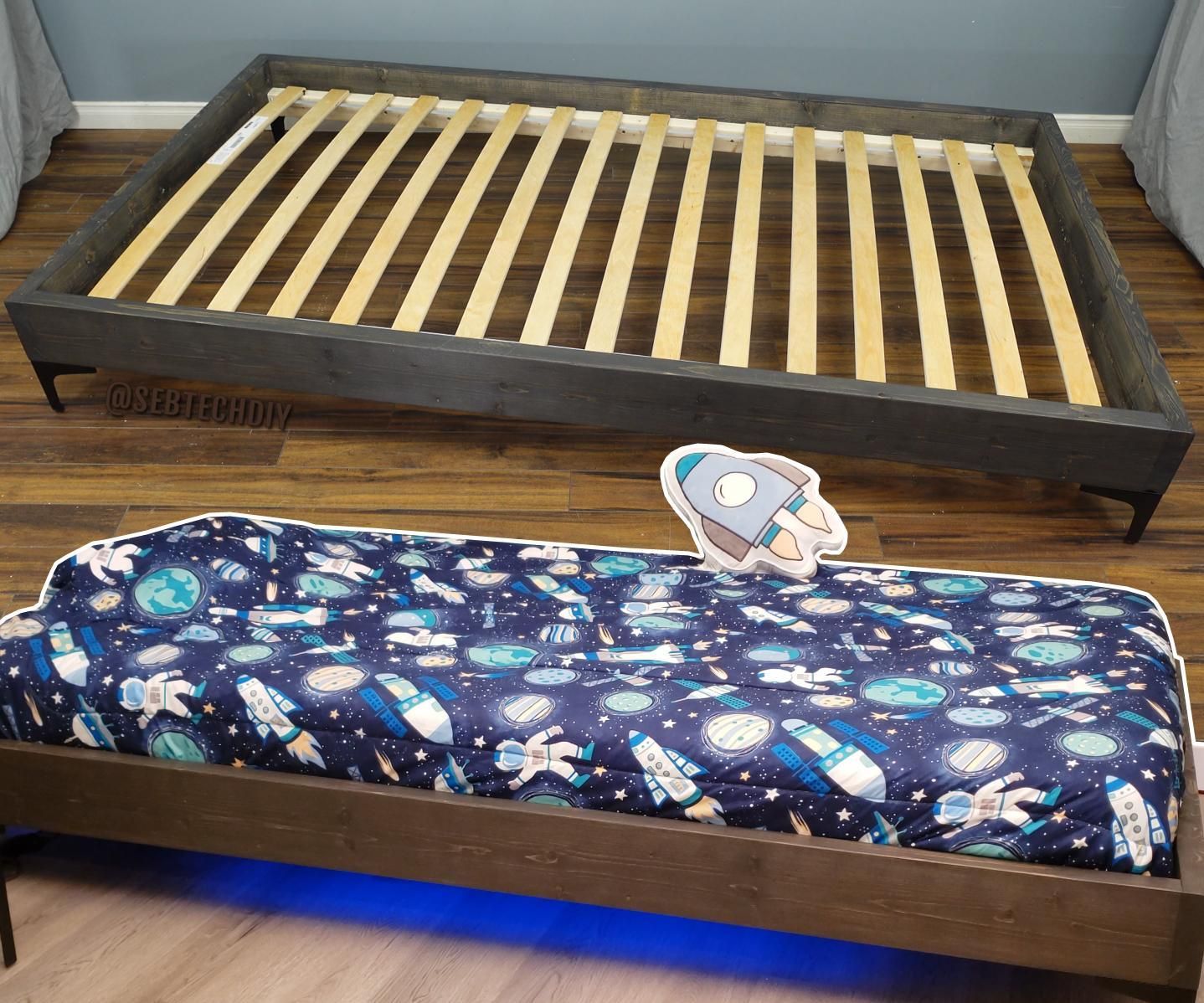 Basic and Budget-Friendly Bed Frame