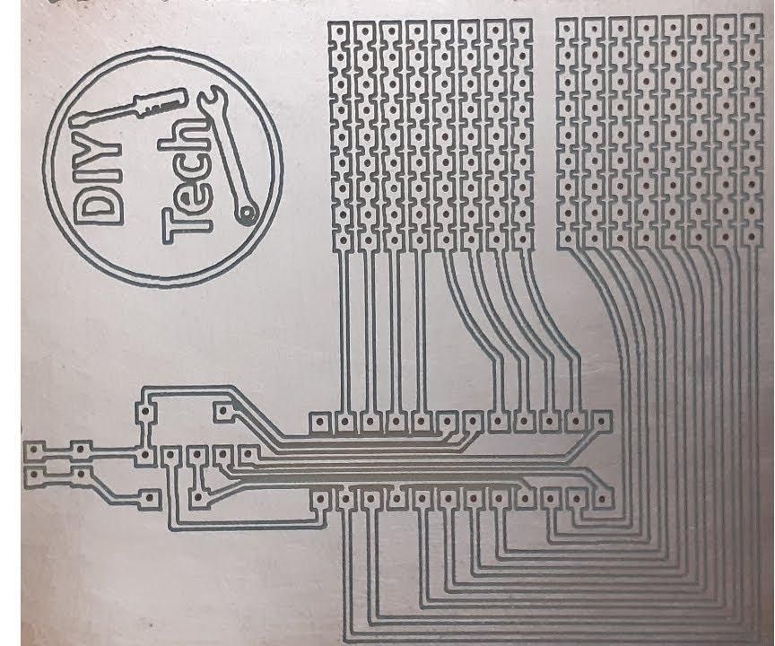 Max7219 With Custom PCB for RC Vehicles