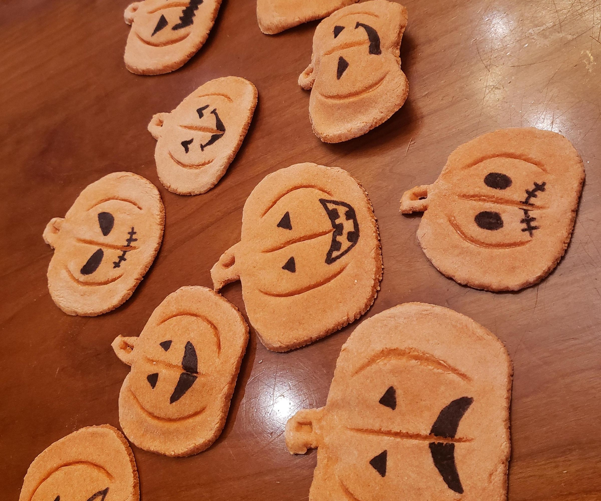 Scented Pumpkin Ornaments