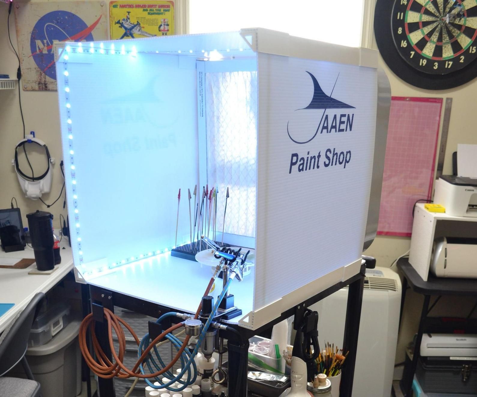 An Updated Portable Paint Booth