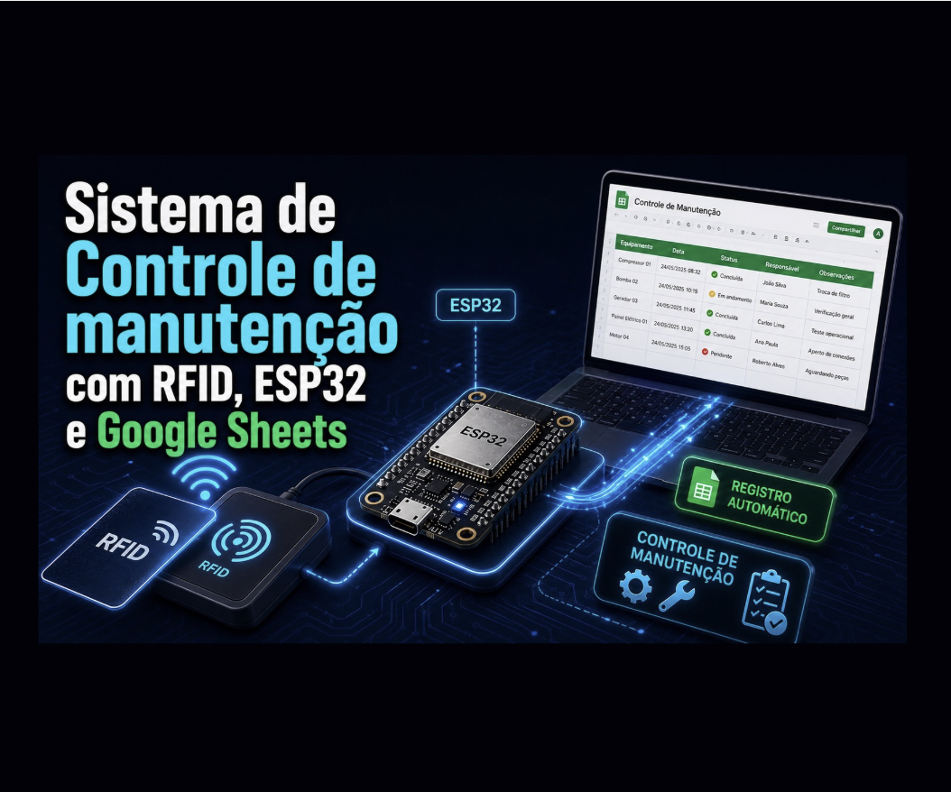 Sistema De Controle De Manutenção Com RFID, ESP32 E Google Sheets