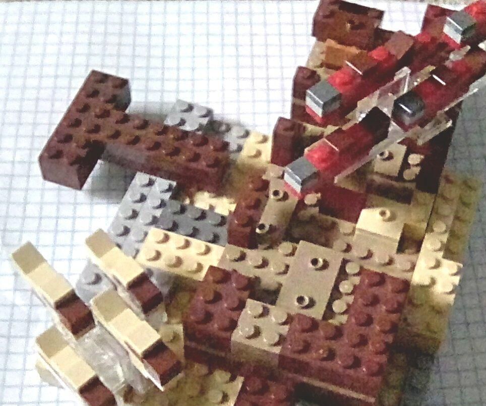 Lego Minecraft Fish