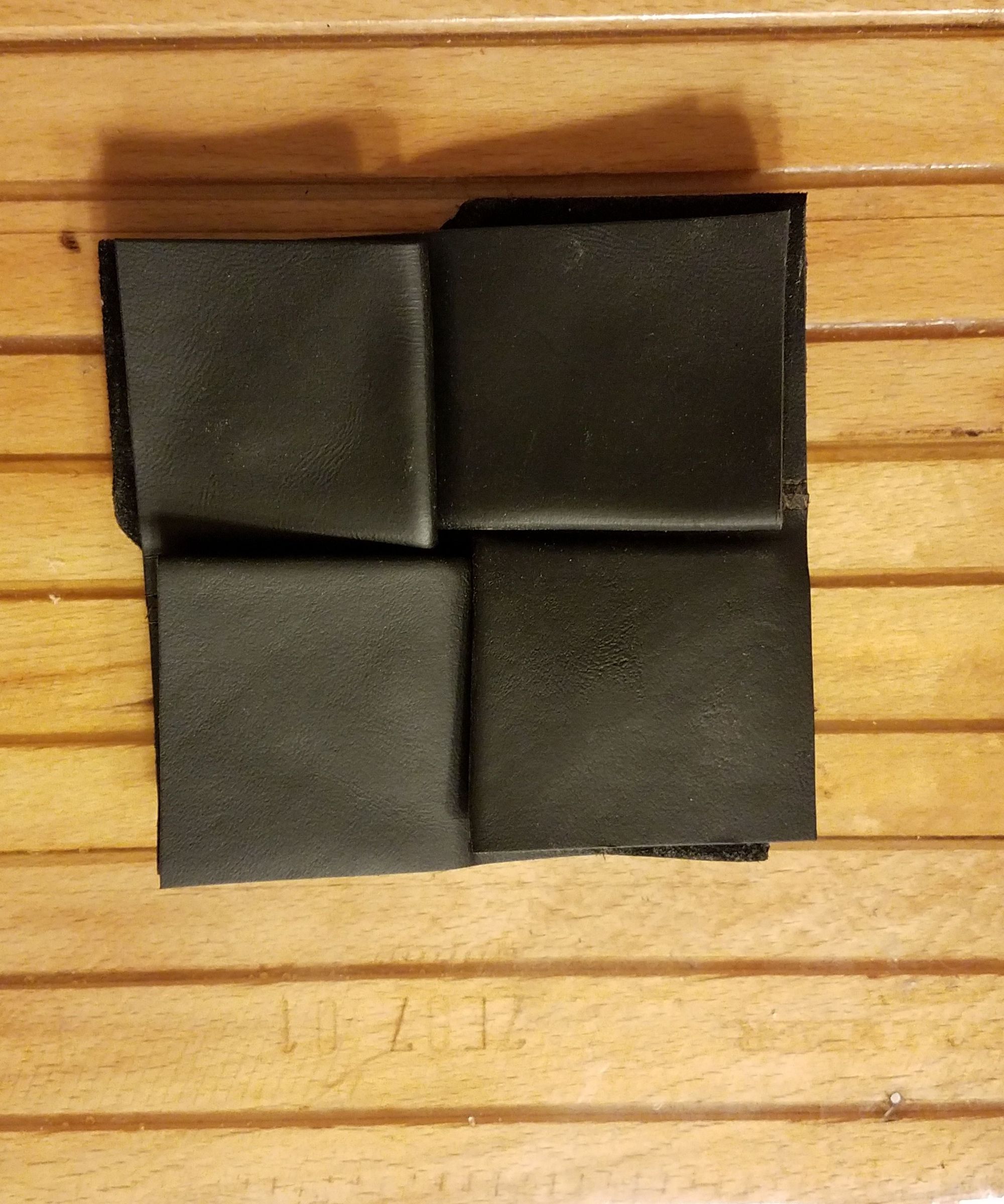 DIY Leather Origami Pouch