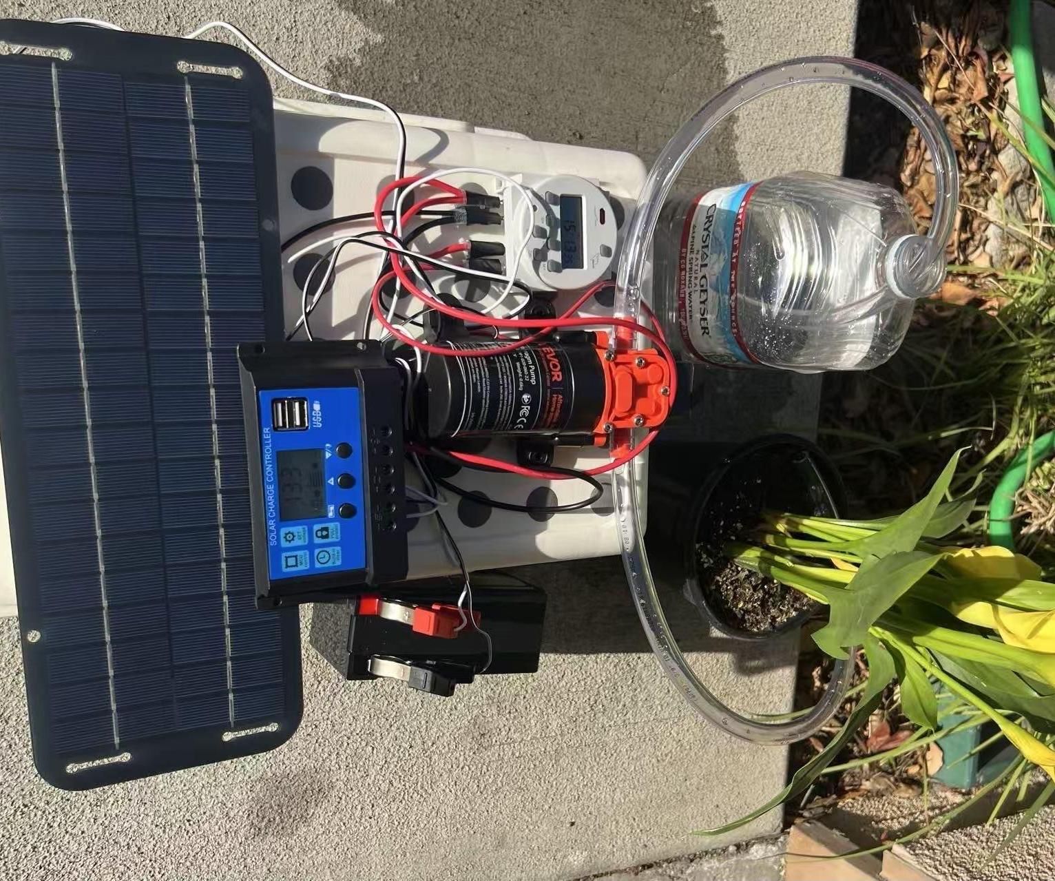 Smart Solar Plant Watering System