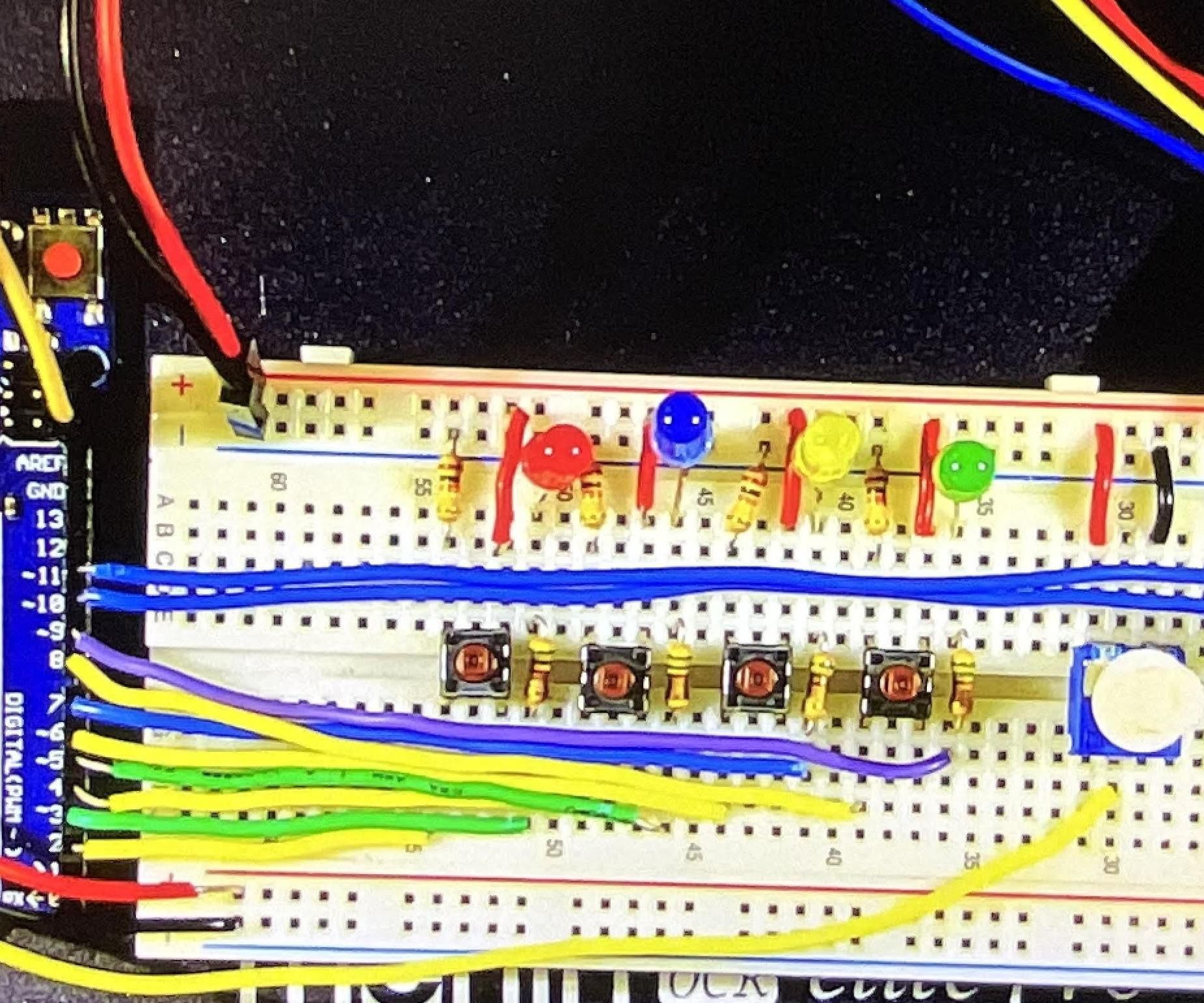 Arduino Memory Game W/ LCD, Difficulties, and Fading Timer