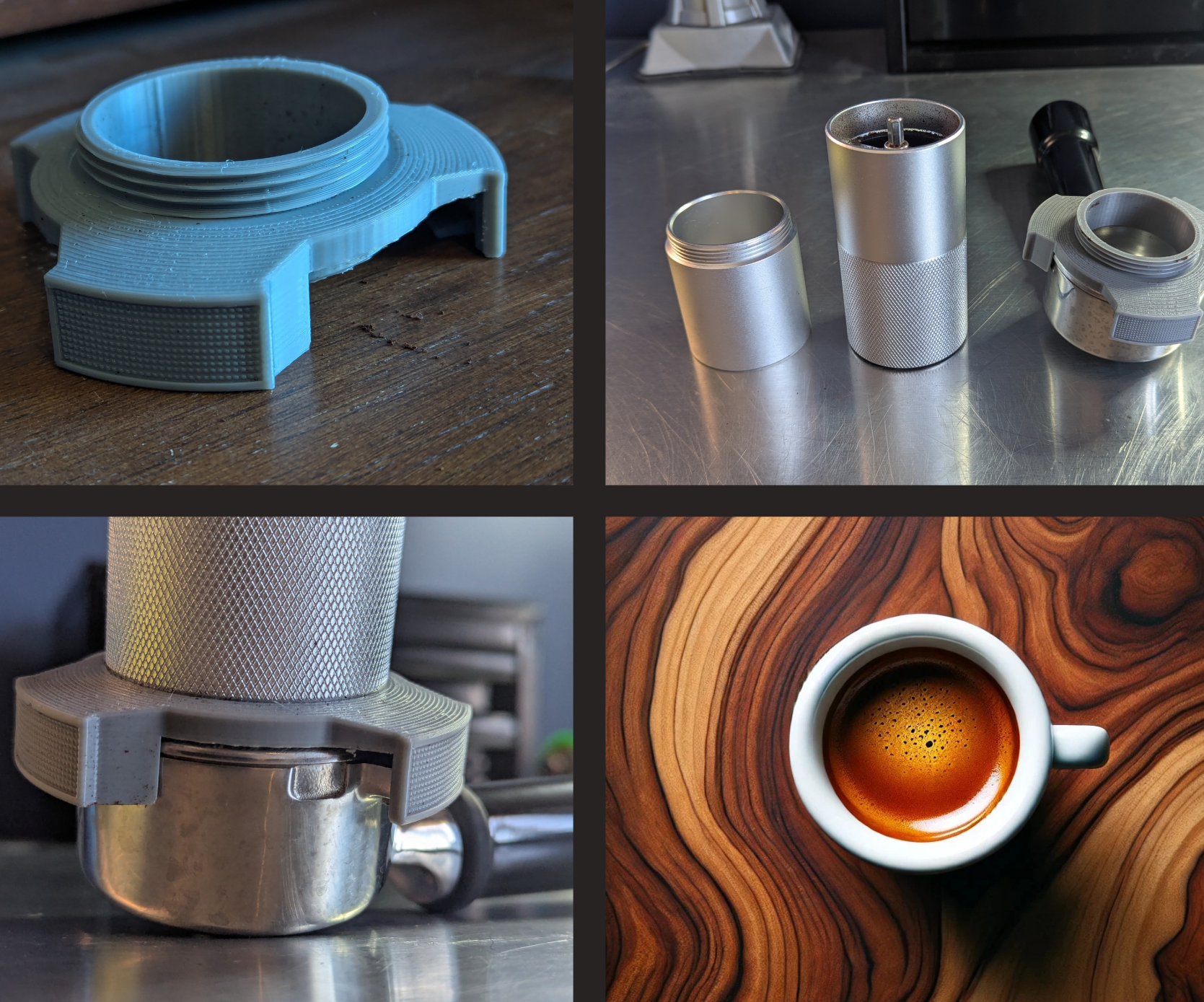 Grind Smarter: the Easy 3D Printed Espresso Grinder Adapter