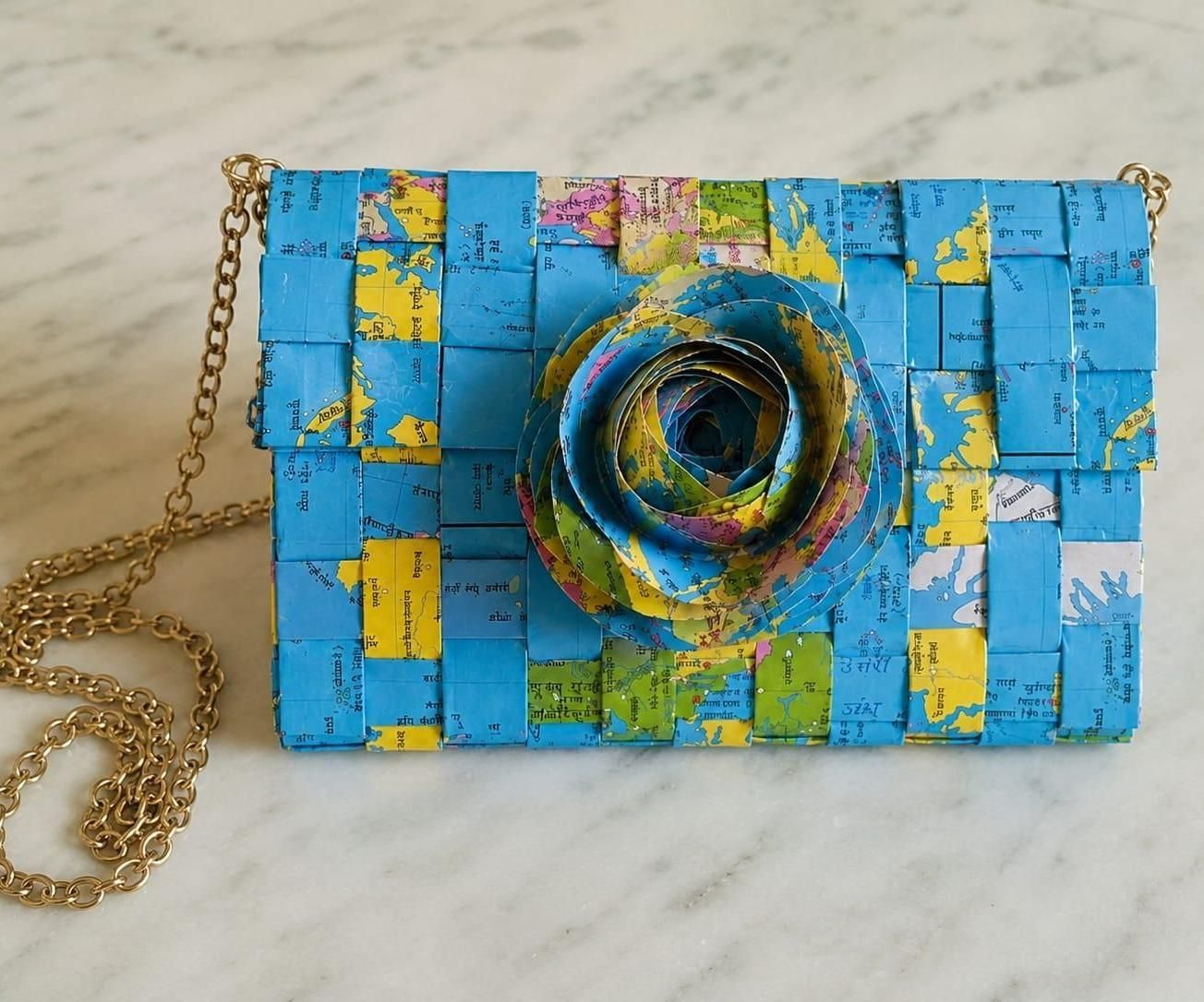“Map Sling Bag”- Carry the World With You 🌍”