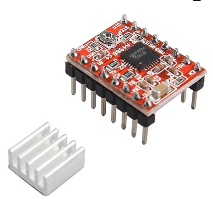 Stepper Motor Driver for A4988 and Similar Devices