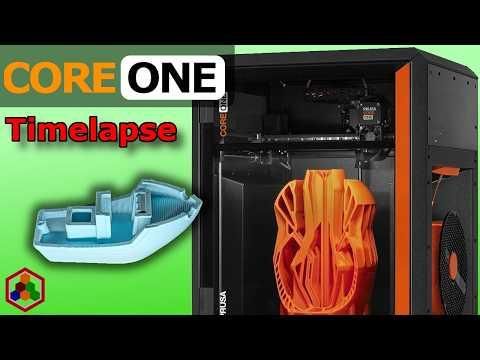 3D Printed Time-Lapse Videos on Prusa Core One.