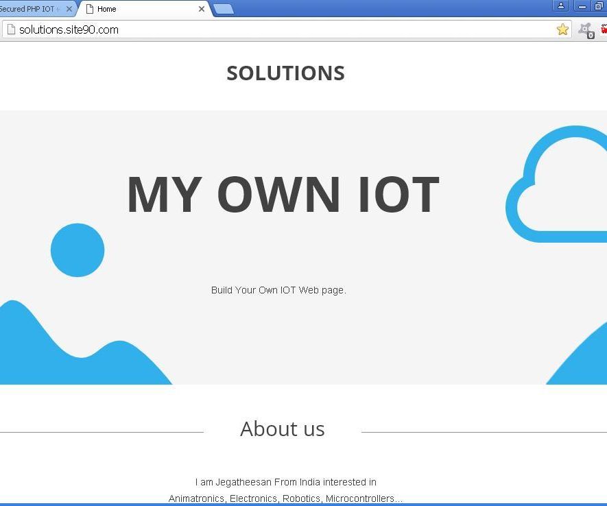 Build own Secured PHP IOT website free - Arduino