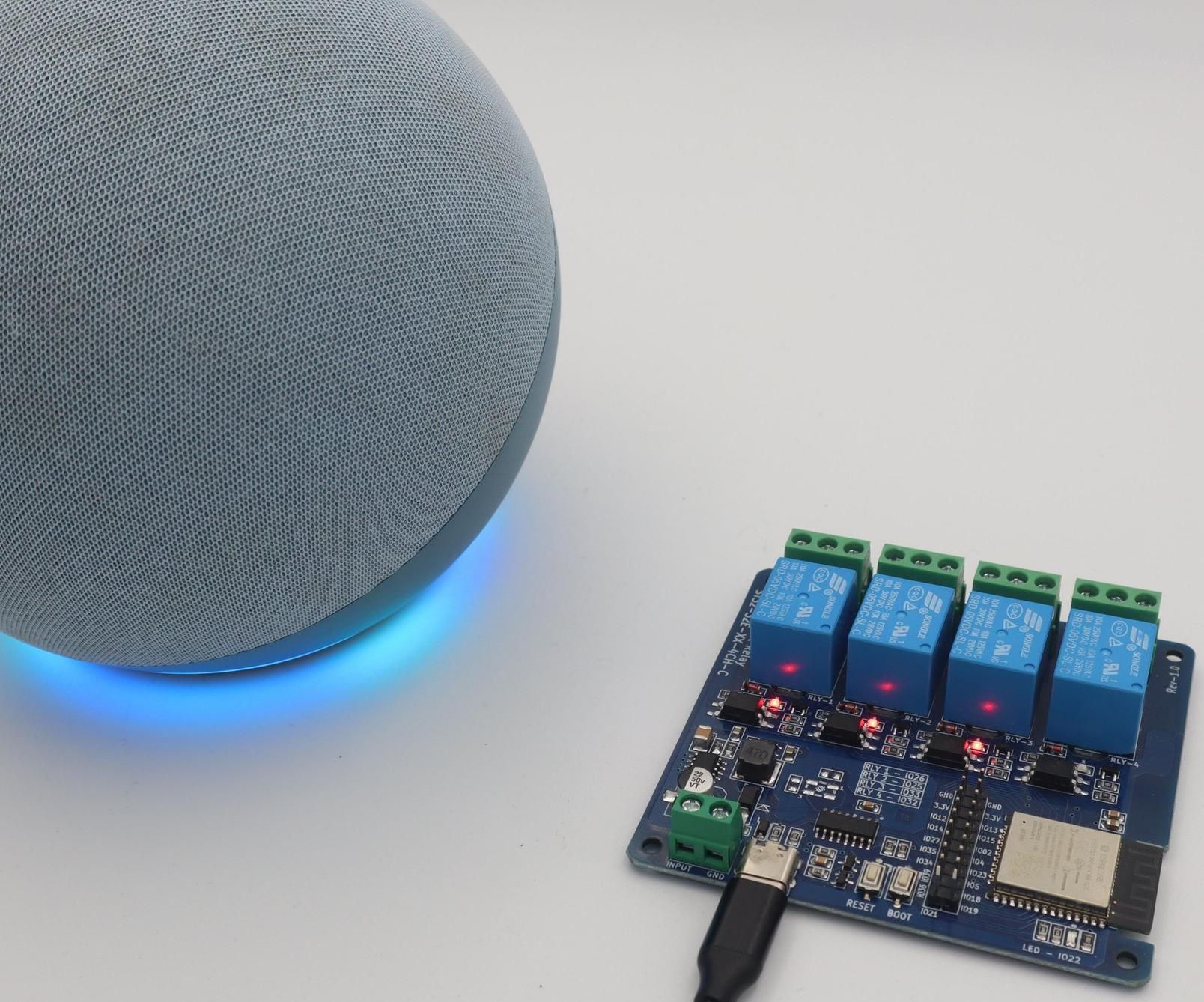 ESP32 Smart Home Automation System With Alexa