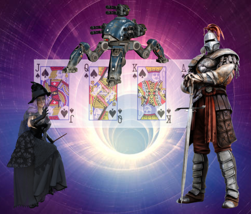 How to Play Robots, Witches and Warriors (Suit Duel) Card Came