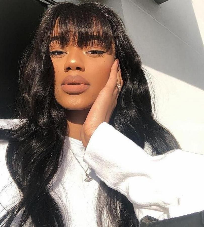 how can you cut bangs for your wig?
