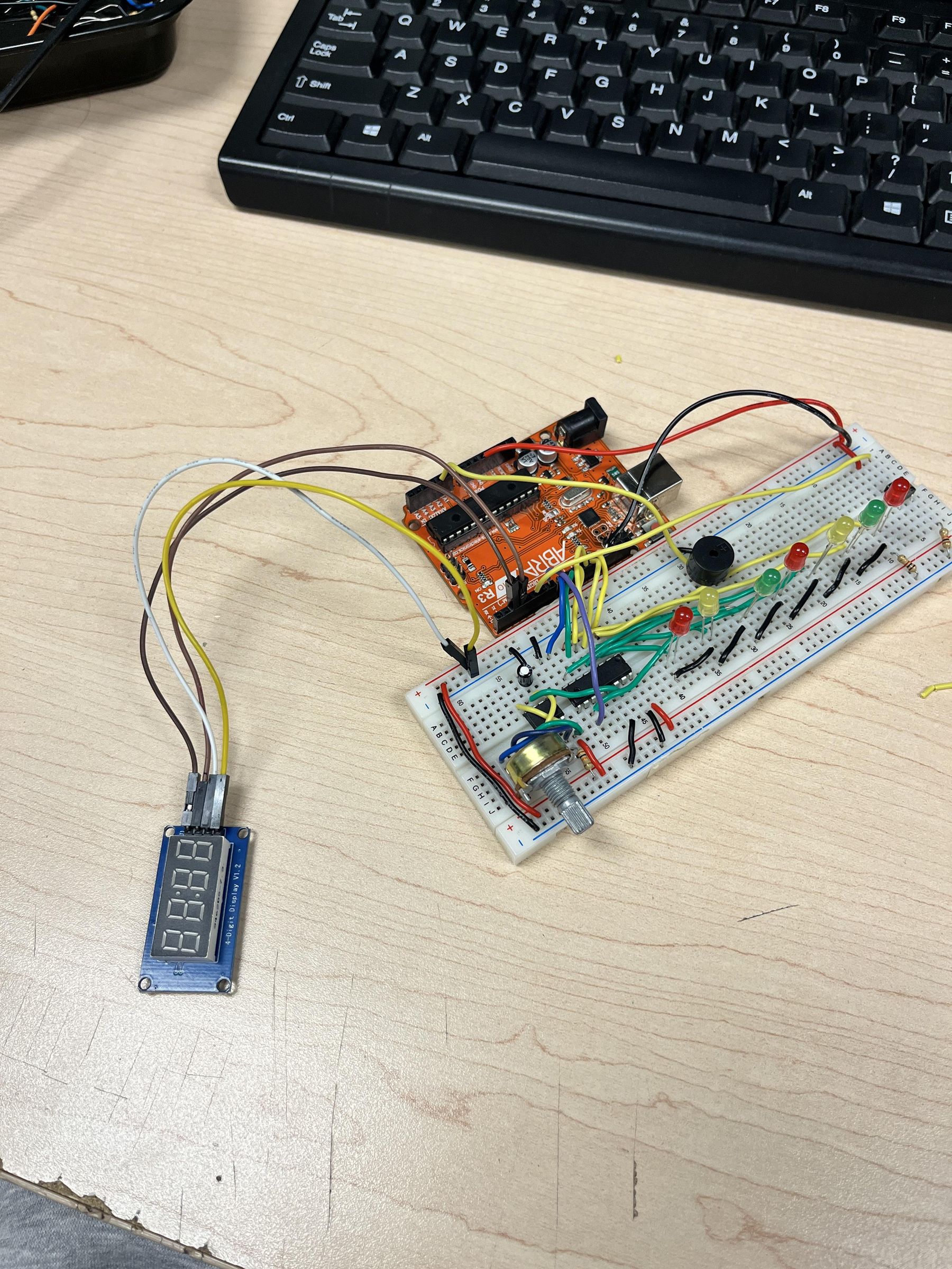 LED Chaser Game (arcade Version)