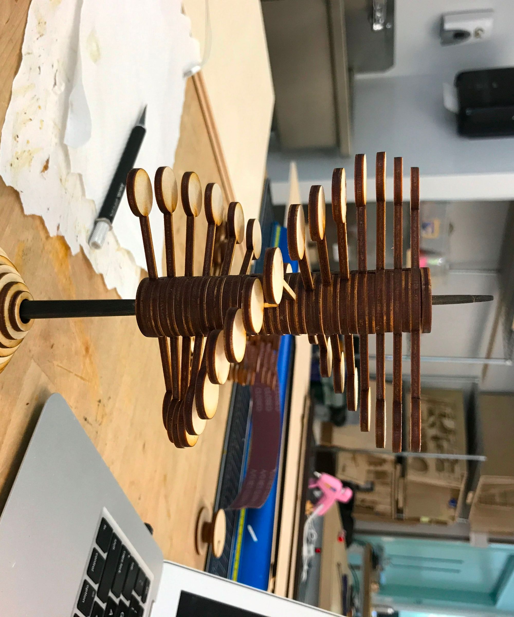 Laser Cut Helicone