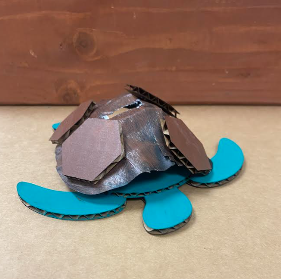 D.I.Y Cardboard Turtle Friend