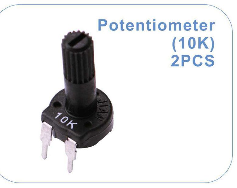Circuit With One LED & Potentiometer