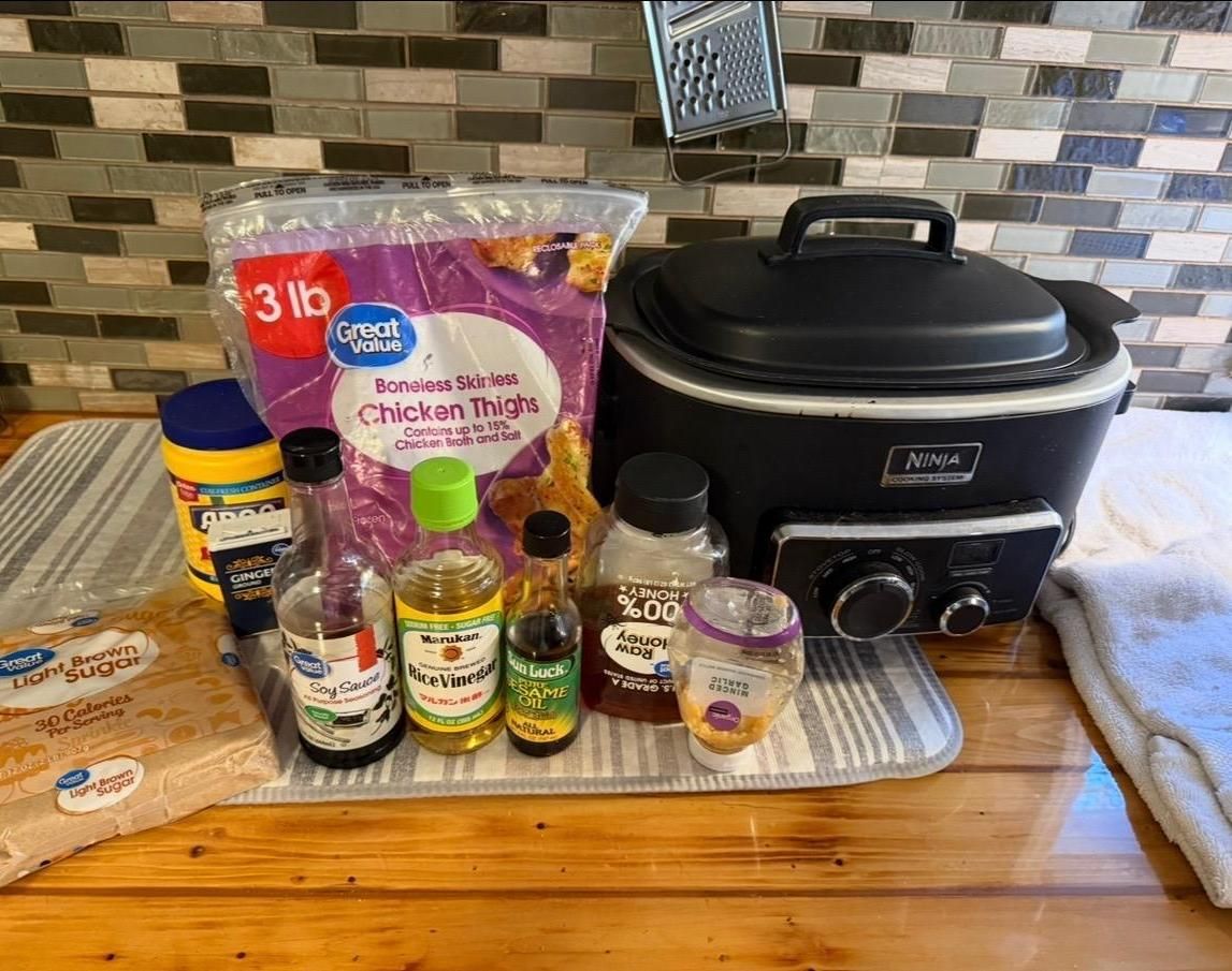 Easy Crockpot Teriyaki Chicken