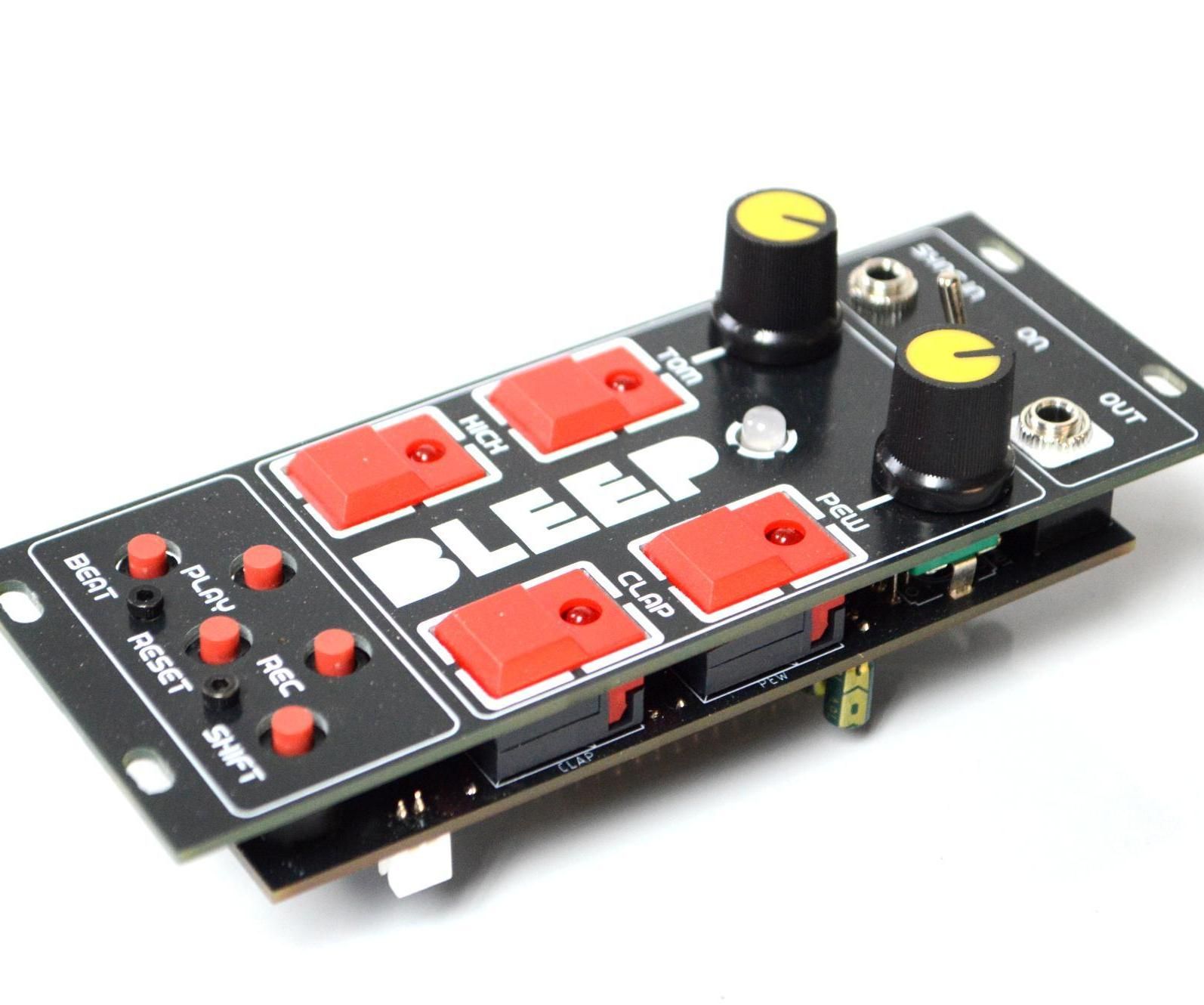 Bleep Drum Synth - Powered by Arduino