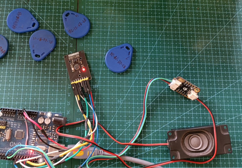Arduino RFID Musical Instrument